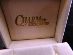 14k drop purple ears box